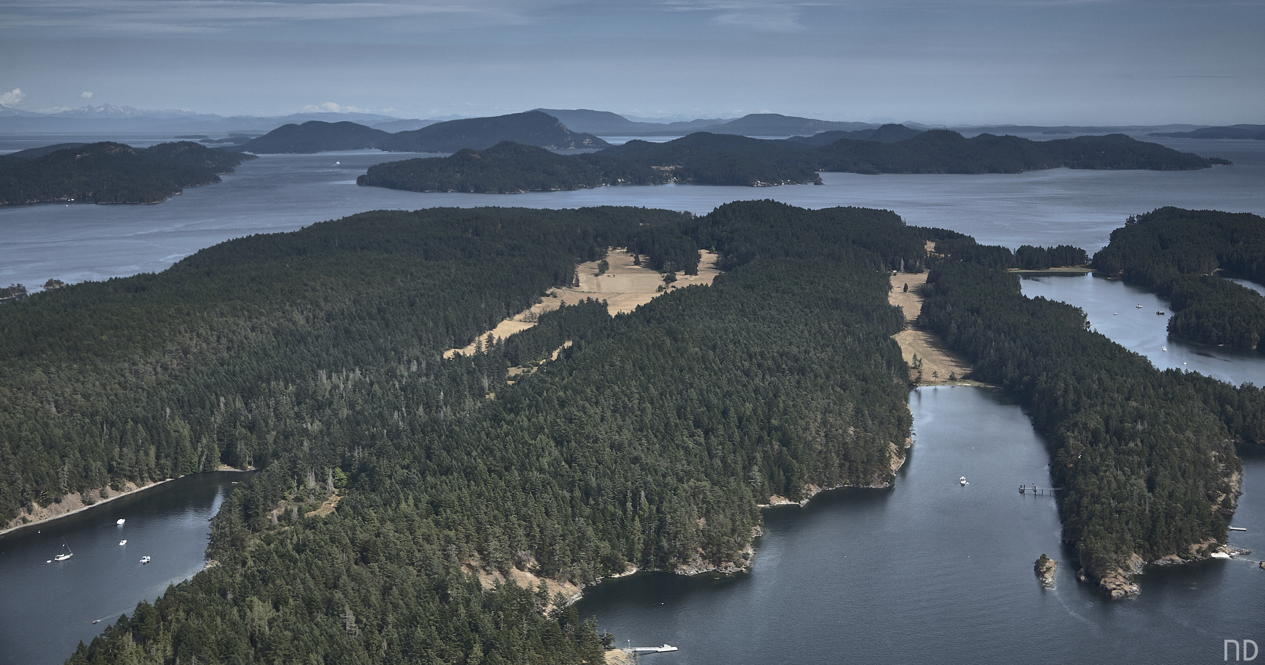 Vancouver, View from above, Canada, 2022