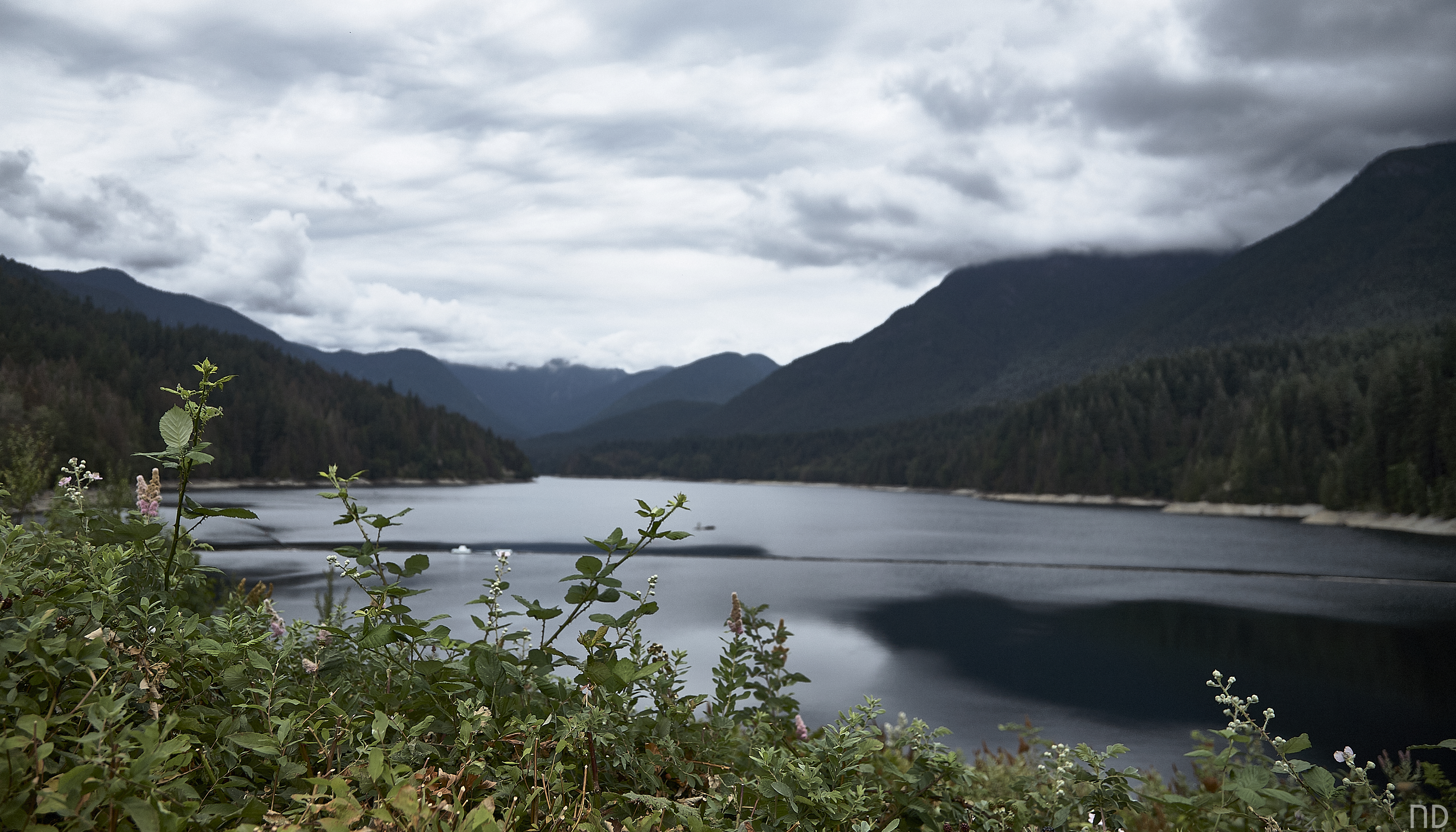 Capilano lake, Vancouver, Canada, 2022